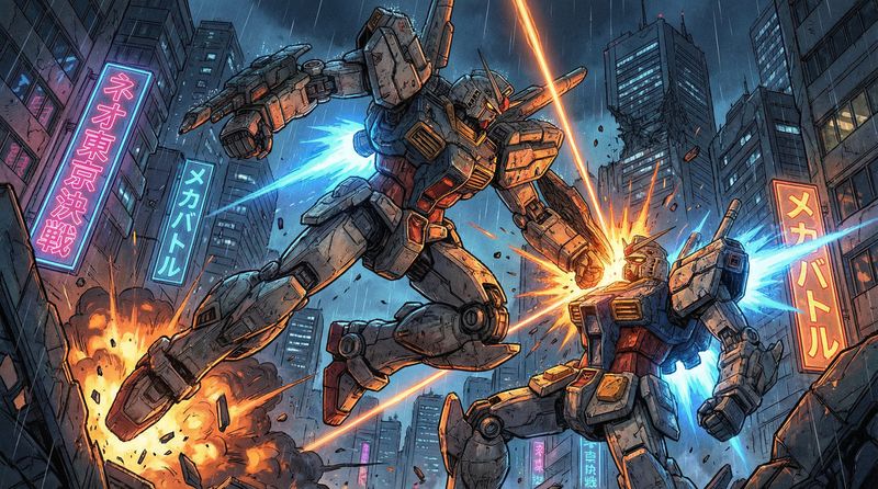 糖心精选动漫-机甲决战